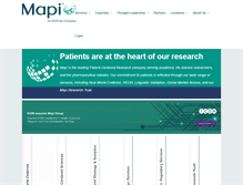 Tablet Screenshot of mapigroup.com